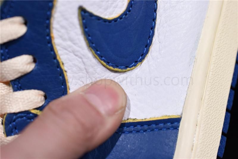 Air Jordan 1 AJ1 Retro High Union - Blue Toe