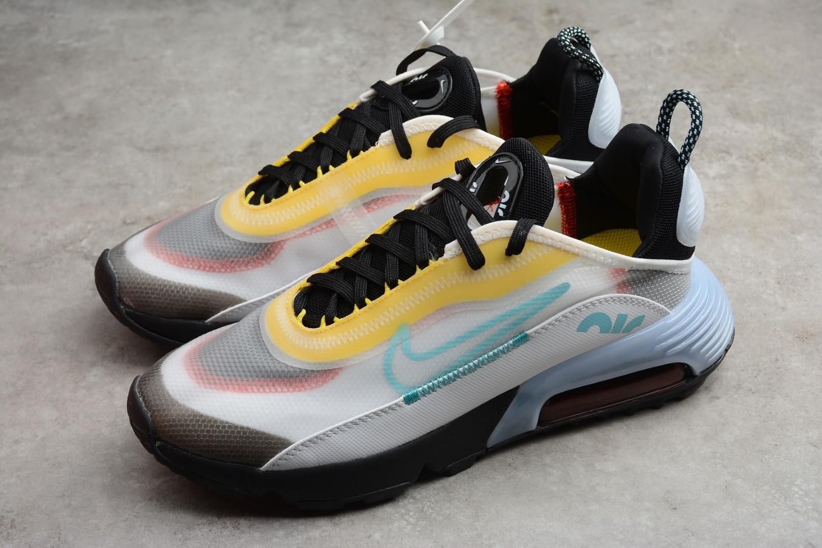 NikeUnisex Air Max 2090 AM2090 - White/Black/Speed Yellow