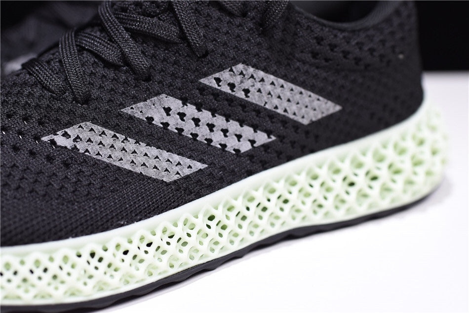 adidasMen's FutureCraft 4D - Core Black/Ash Green