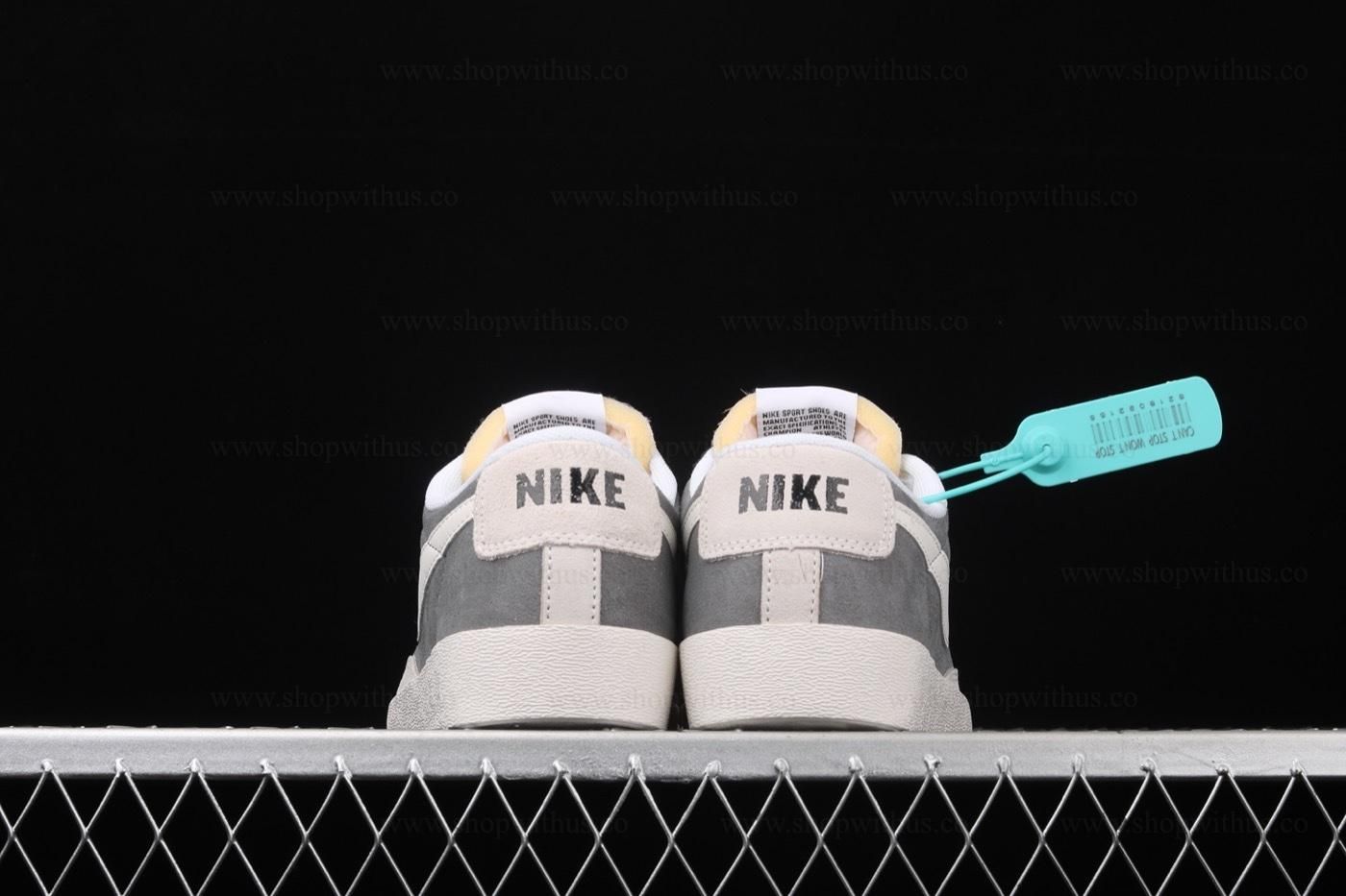 NikeUnisex Blazer Low QS - Carbone Grey/Black