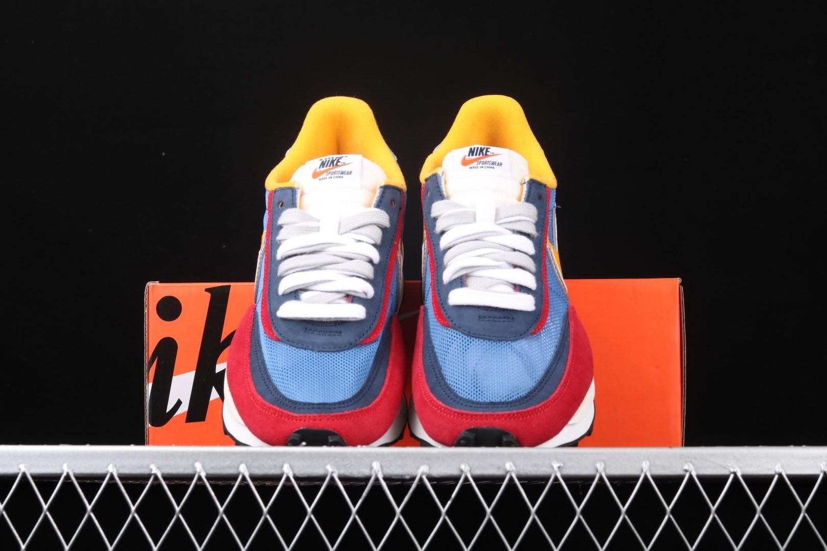 Sacai X LDWaffle - Varsity Blue