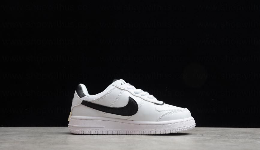 Unisex NikeAir Force 1 AF1 Shadow - T Blanc/Noir