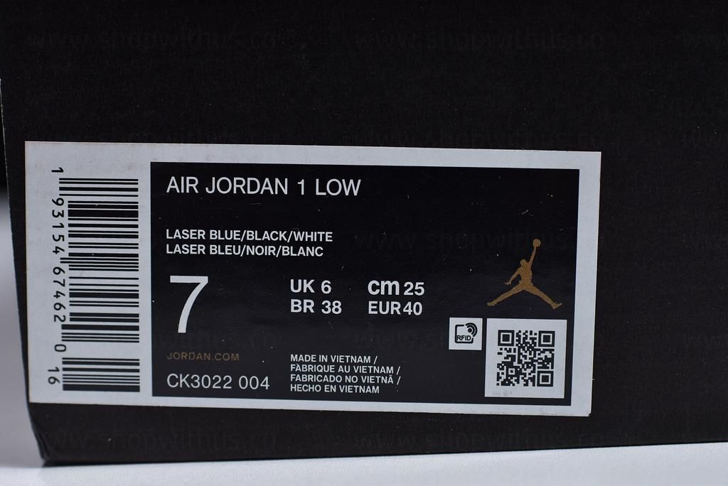 Air Jordan 1 AJ1 Low SE - Laser Blue