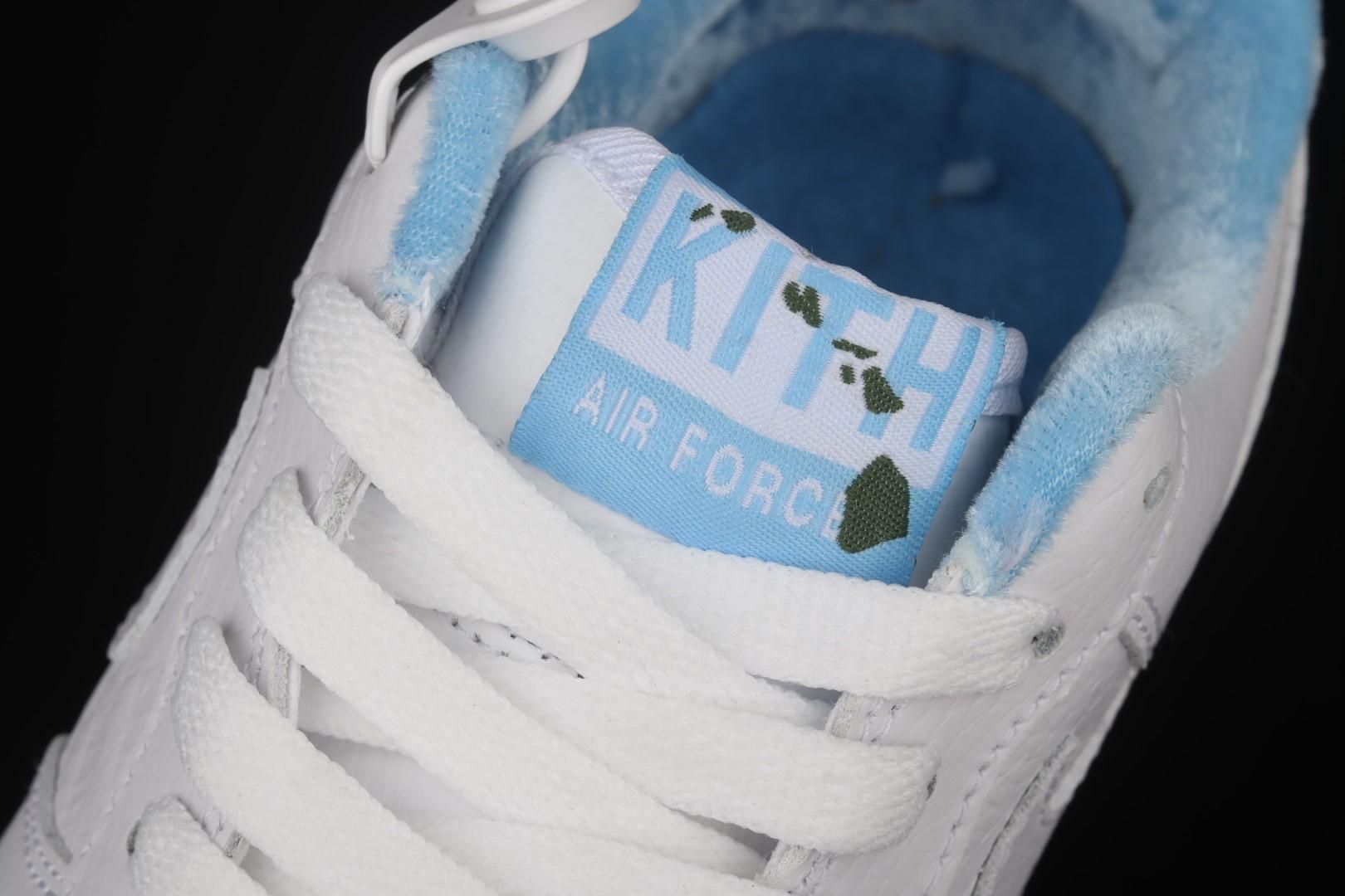KITH x NikeMen's Air Force 1 Low - Blue Lagoon
