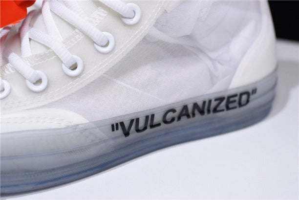 The 10: Off-White x Converse Chuck Taylor - Clear/White/White