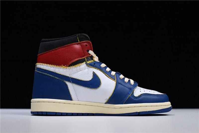 Air Jordan 1 AJ1 Retro High Union - Blue Toe