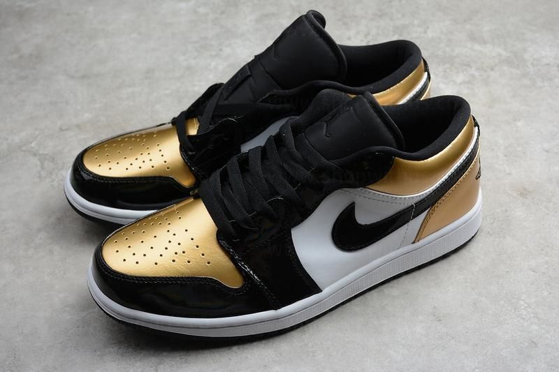 Air Jordan 1 AJ1 Low - Gold Toe