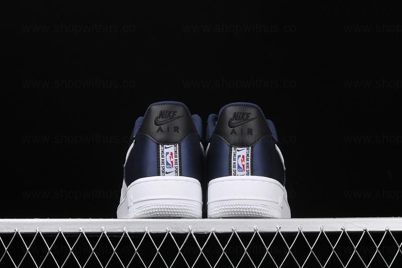 NikeAir Force 1 AF1 Low NBA City Edition - White Navy