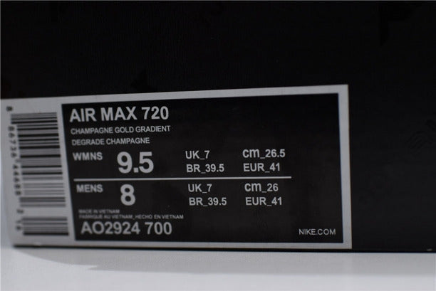 NikeUnisex Air Max 720 - Desert Gold