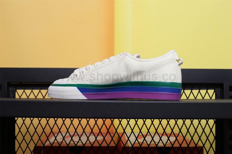 adidasOriginals Nizza Pride - Off White