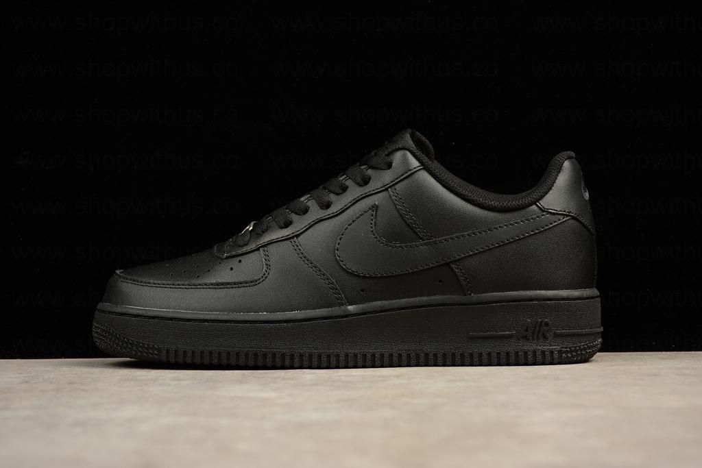 (Synthetic Leather)NikeAir Force 1 AF1 Short - Triple Black