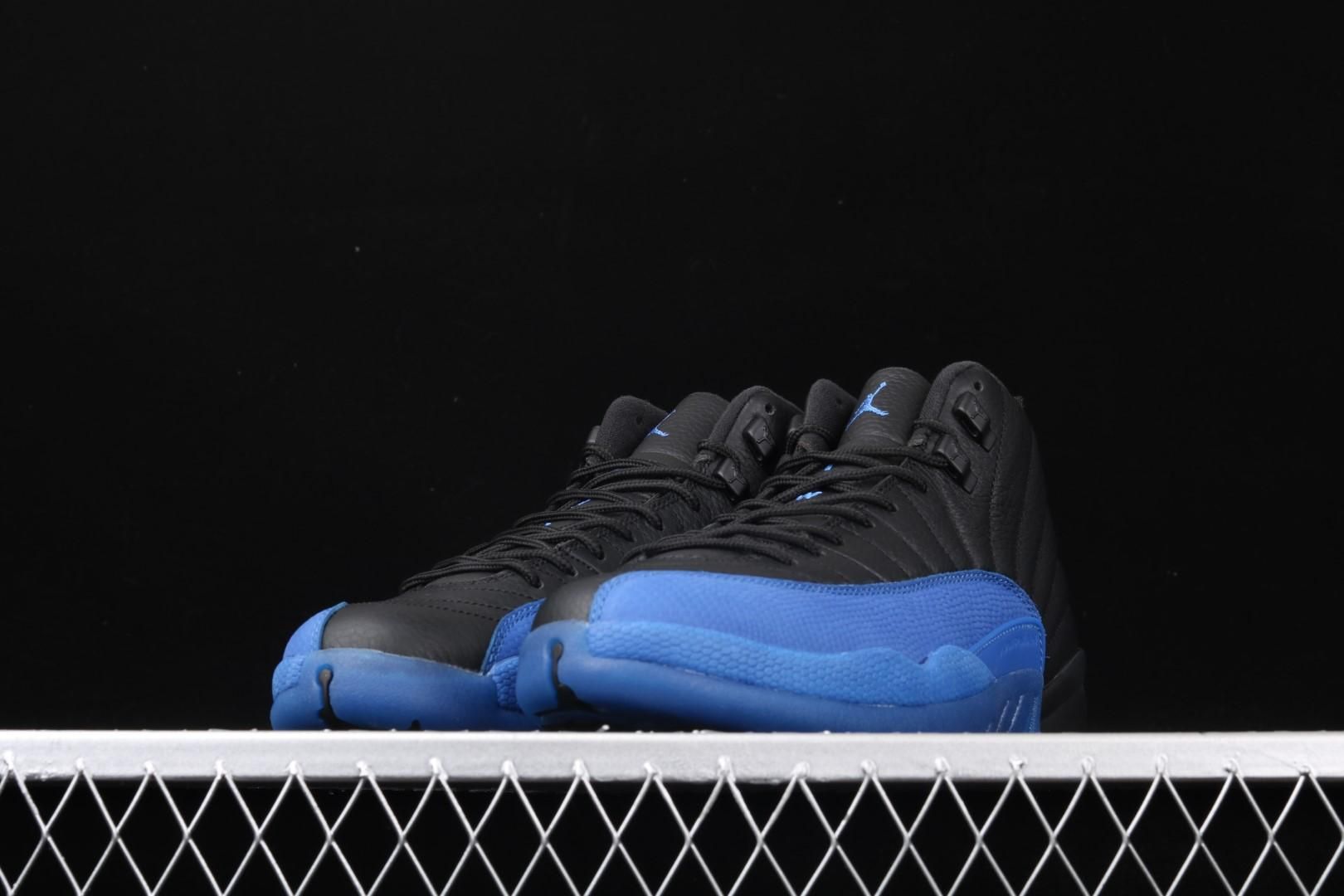 Air Jordan 12 AJ12 Retro - Black Game Royal