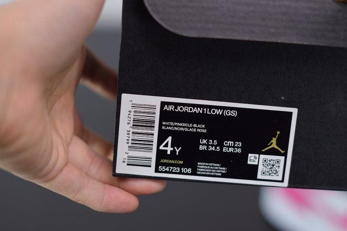 WMNS Air Jordan 1 AJ1 Low - Pinksicle