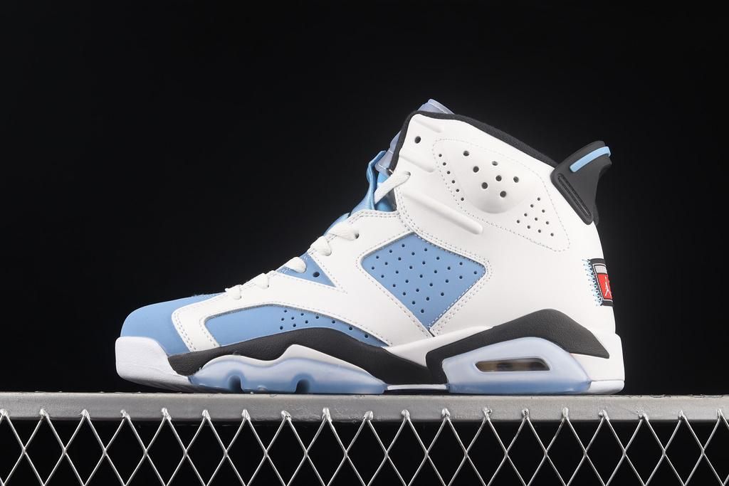 Air Jordan 6 AJ6 - UNC White