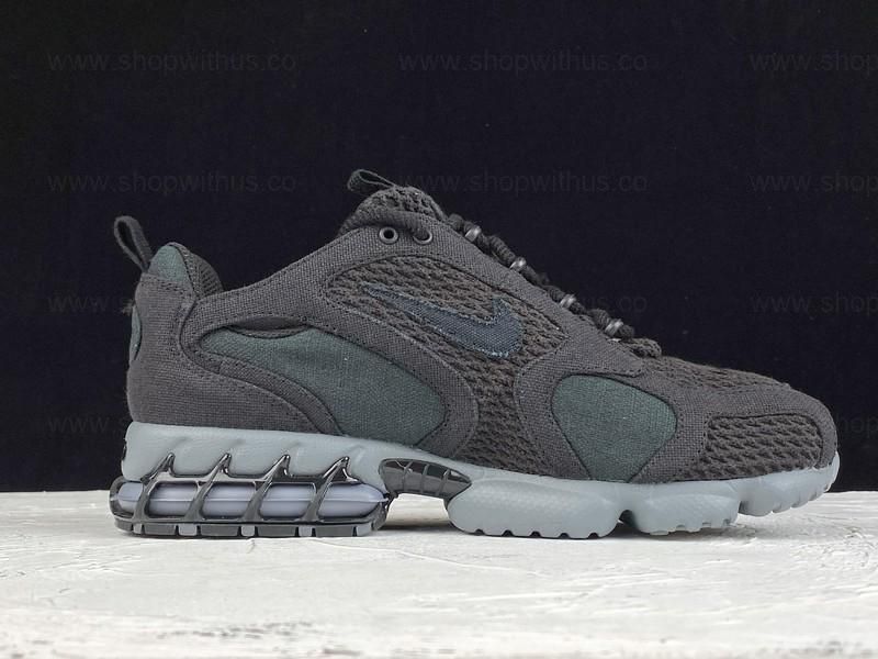 Stussy x NikeAir Zoom Spiridon Cage 2 - Black Ash