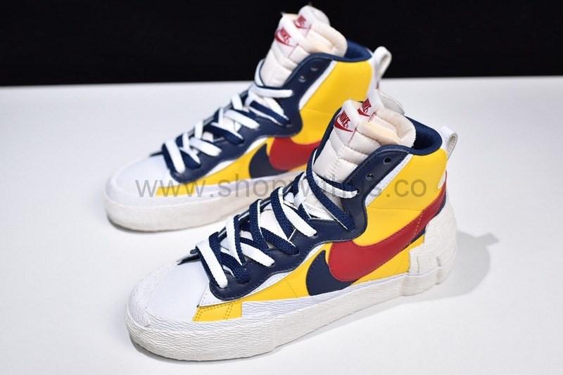 Sacai x NikeMen's Blazer Mid - Snow Beach