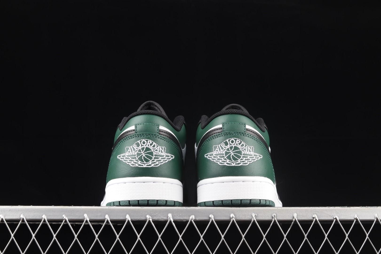 Air Jordan 1 AJ1 Low - Green Toe