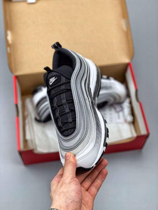 NikeAir Max 97 Faded - Black/Reflect Silver