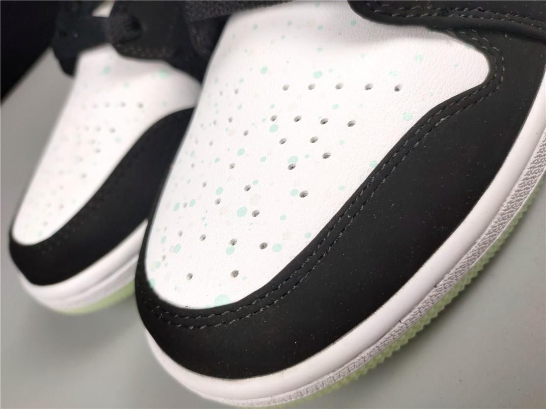 Air Jordan 1 AJ1 Mid - Black/Teal Tint