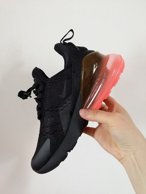 NikeUnisex Air Max 270 - Black/Hot Punch/Black