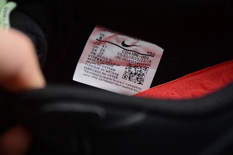 NikeUnisex Air Force 1 AF1 React - Black Violet Star Barely Volt