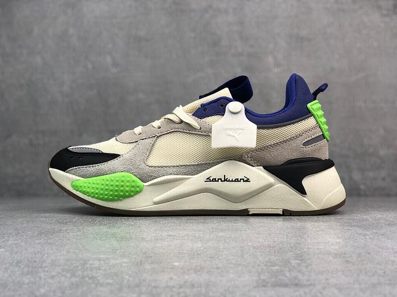 PumaRS-X x Sankuanz - Cloud Cream/Royal Blue