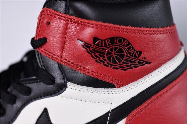 Air Jordan 1 AJ1 Retro High - Bred Toe