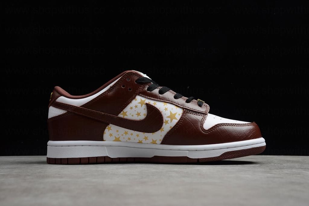 Supreme x NikeSB Dunk Low - Barkroot Brown