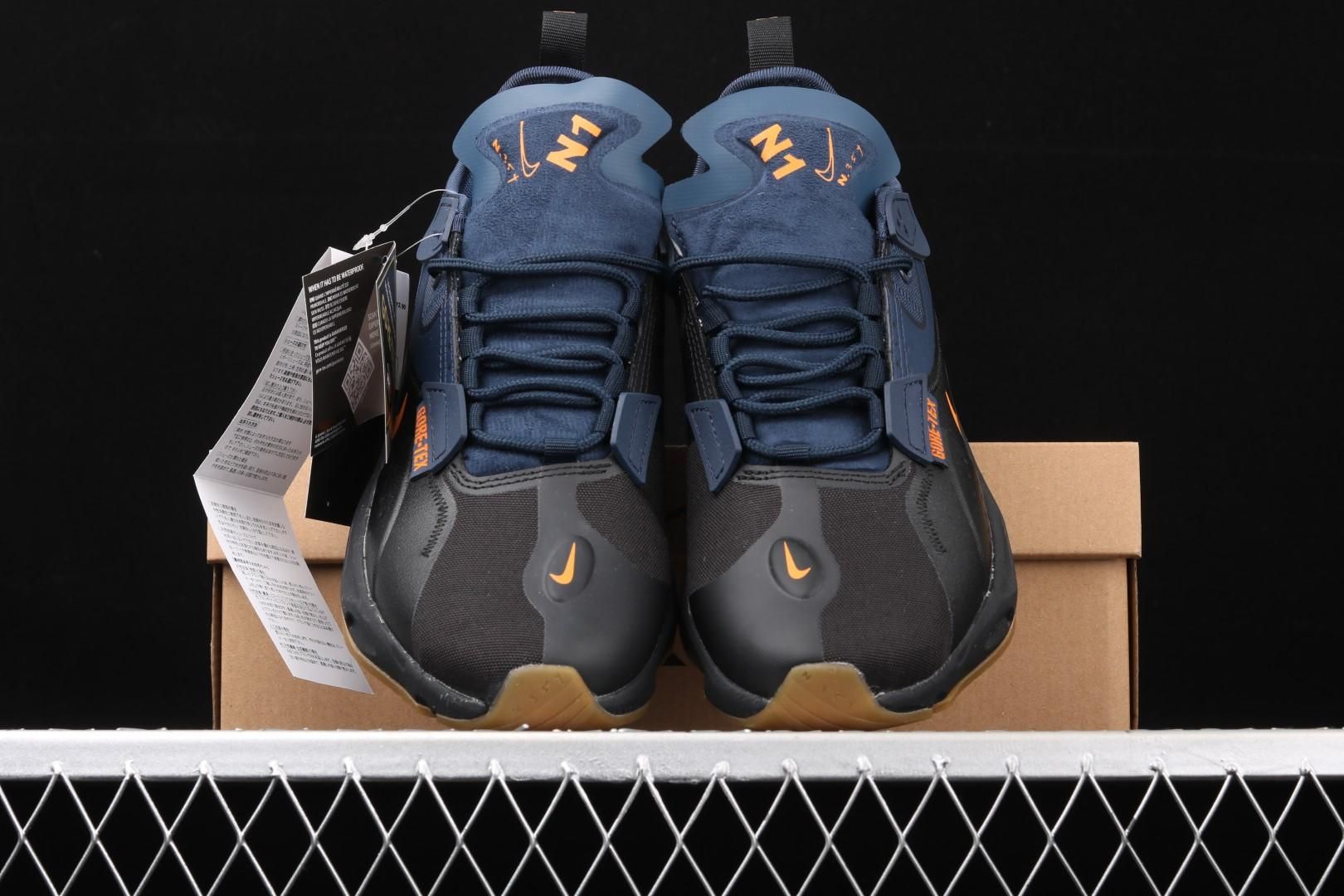 NikeMens React Type GTX - Black/Bright Ceramic