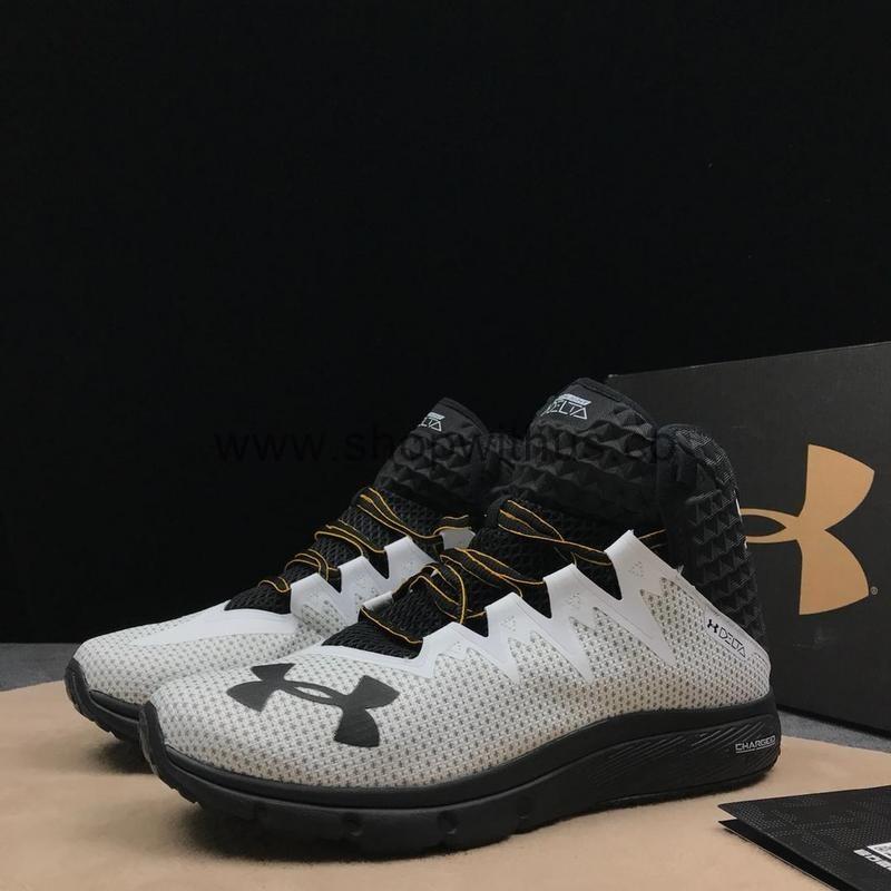 Under Armour x Project Rock Delta Training Shoes - Delta White/Black