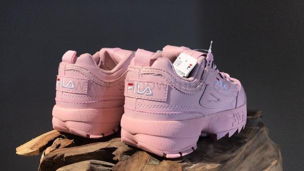 FILA Disruptor II Premium Patent - Chalk Pink