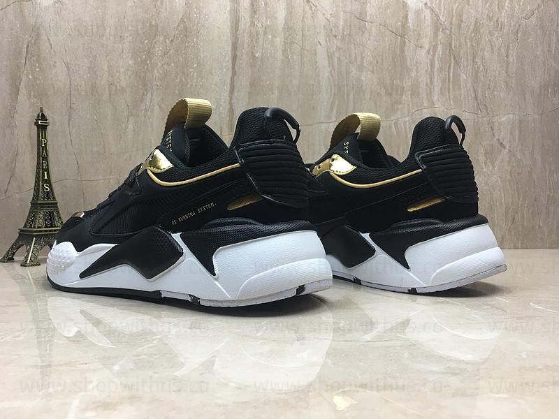 PumaMen's RS-X Trophy Trainers - Black/Gold