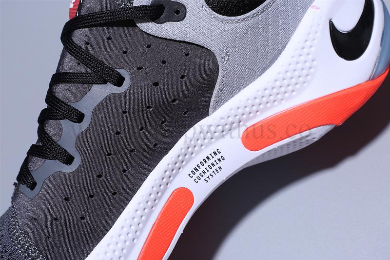 NikeMen's Joyride Run Flyknit - Dark Grey/Bright Crimson