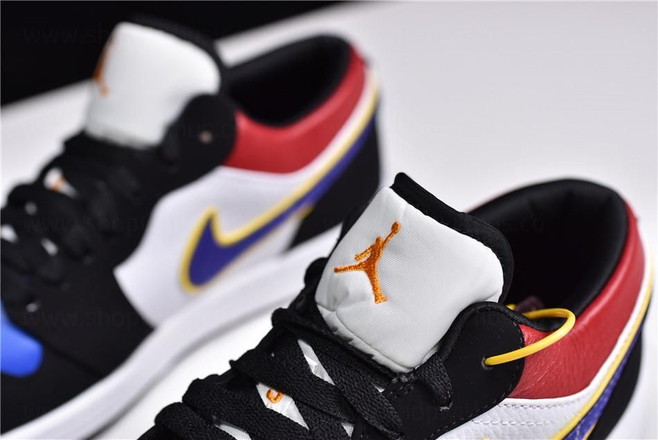 Air Jordan 1 AJ1 Low - Lakers Top 3