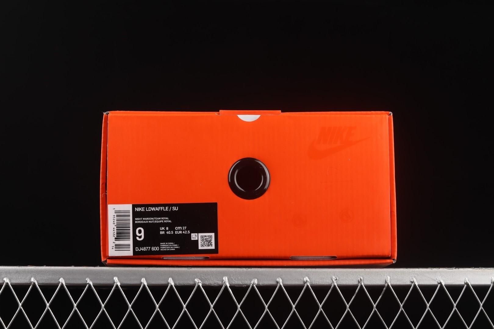 LDWaffle x sacai x UNDERCOVER - Night Maroon