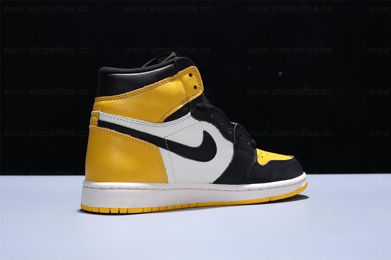 Air Jordan 1 AJ1 Retro High OG - 'Yellow Toe'