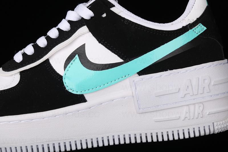 Unisex NikeAir Force 1 AF1 Shadow - White/Black Aurora