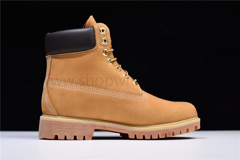 Timberland 6 Inch Leather Boot - Wheat Nubuck