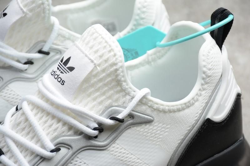 adidasMen's ZX 2K Boost - White Black