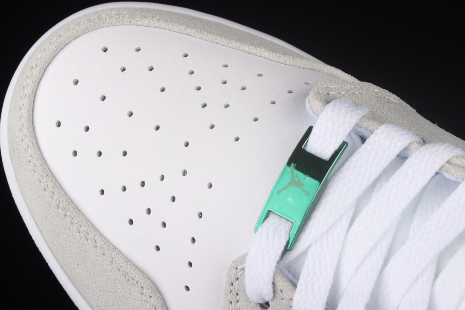 Air Jordan 1 AJ1 Mid - Grey Pine Green