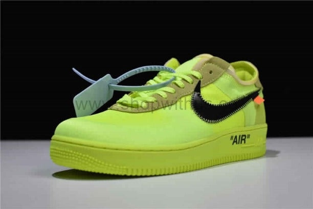 Off-White x NikeAir Force 1 Low - Volt
