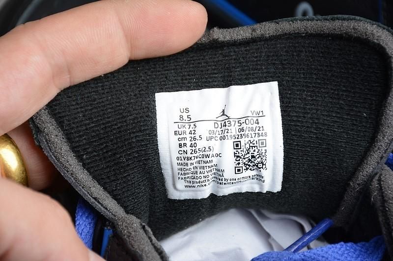 Off-White x Air Jordan 2 AJ2 Retro Low - Black Blue