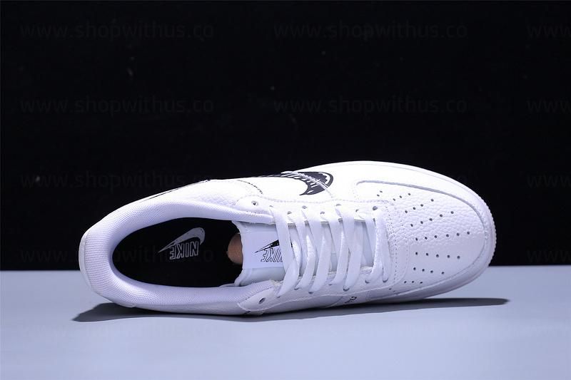 NikeAir Force 1 AF1 Sketch - White/BlacK