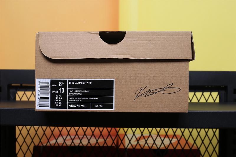 NikeBasketball  Zoom KD 12 - Multi-Color/White