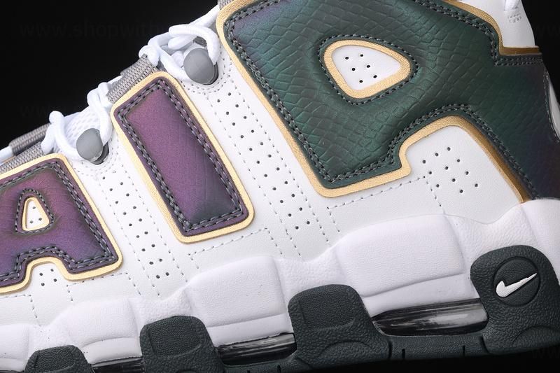 NikeAir More Uptempo - White/Anthracite Snakeskin