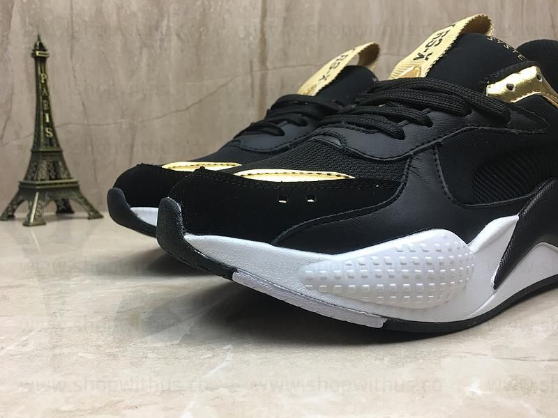 PumaMen's RS-X Trophy Trainers - Black/Gold
