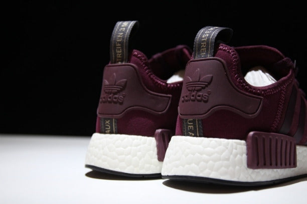 adidasUnisex NMD R1 Suede - Burgundy Maroon