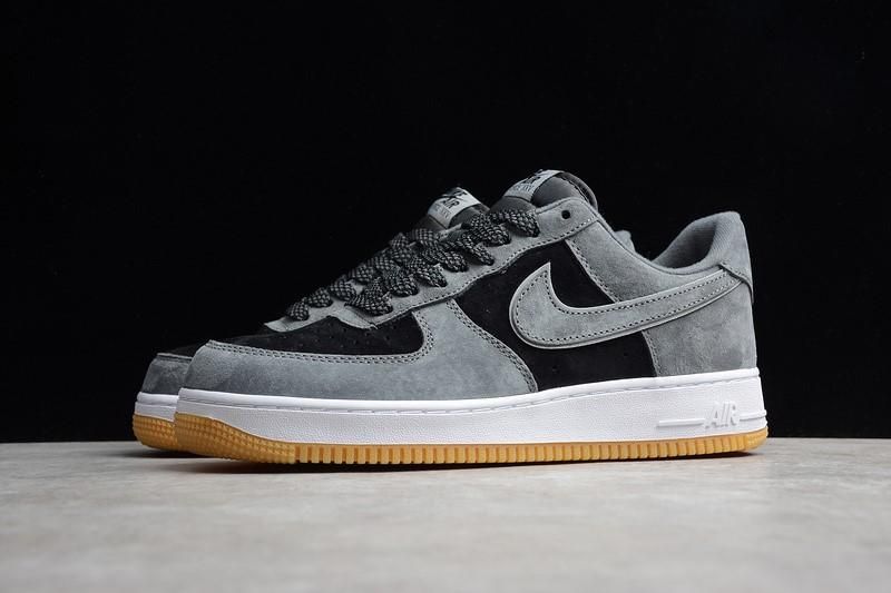 NikeUnisex Air Force 1'07 Low - Grey /Black/ White