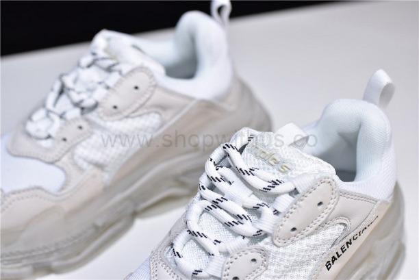 BalenciagaUnisex Triple S Clear Sole - White