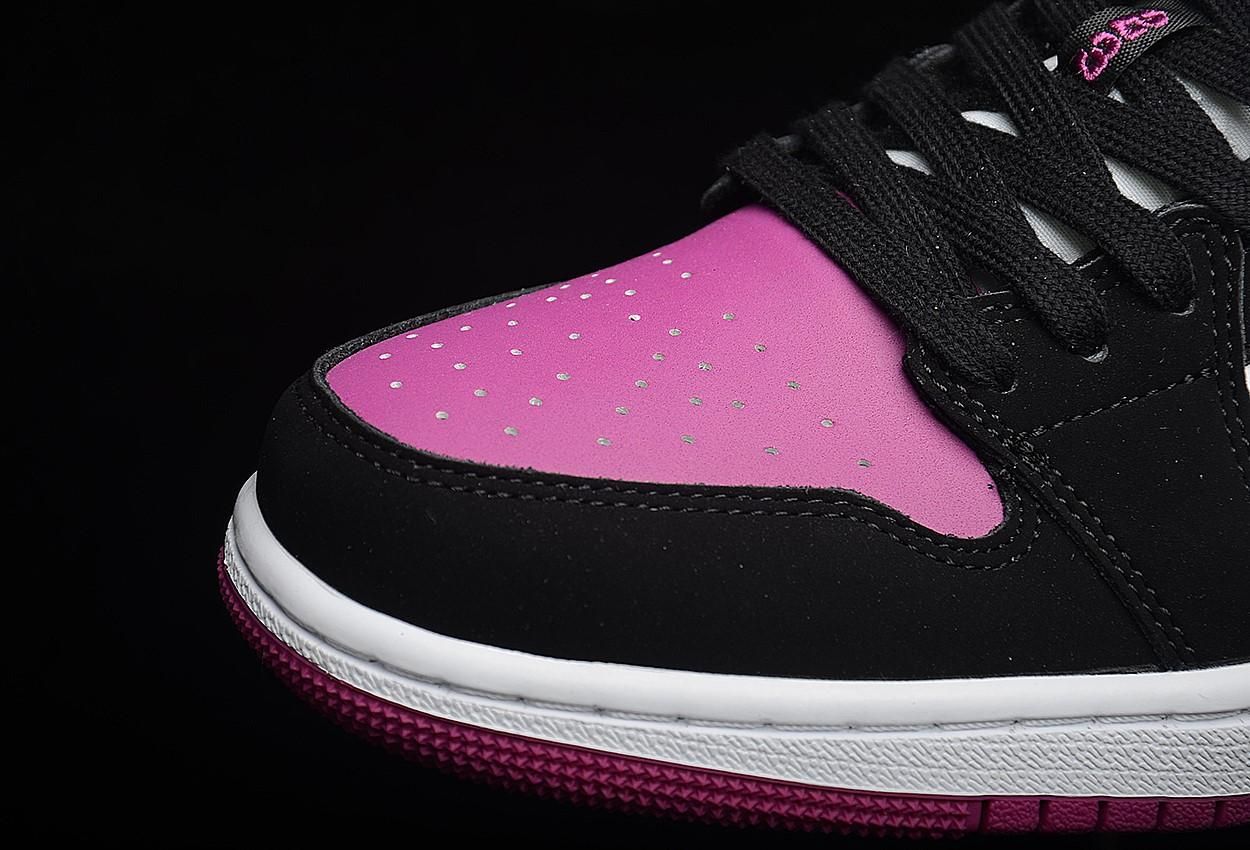 WMNSAir Jordan 1 AJ1 Low - Black Cactus Flower